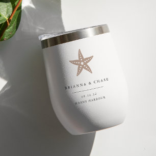 Tropical Starfish Beach Destination Wedding Favour