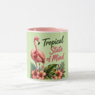 Tropical State of Mind Mug Green