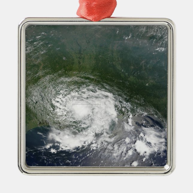 Tropical Storm Bertha Metal Ornament (Front)
