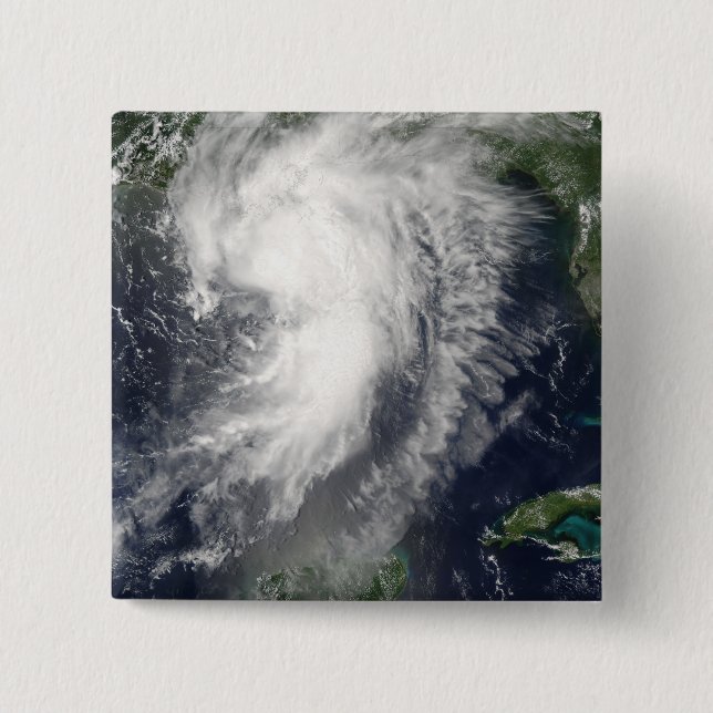 Tropical Storm Cindy 15 Cm Square Badge (Front)