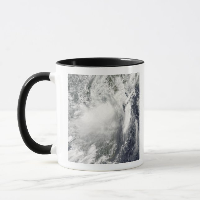 Tropical storm Conson approaching Vietnam Mug (Left)