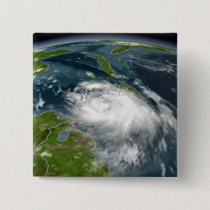 Tropical Storm Dennis 15 Cm Square Badge