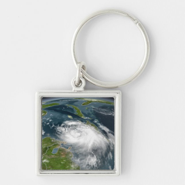 Tropical Storm Dennis Key Ring (Front)