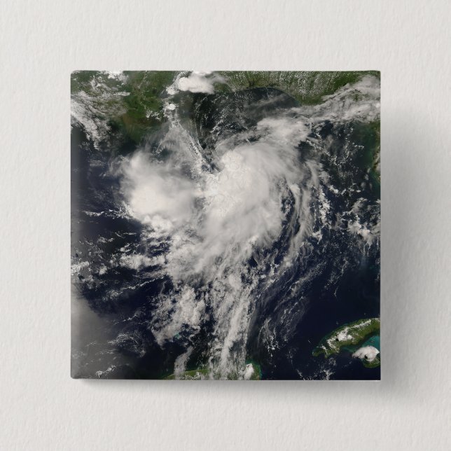 Tropical Storm Edouard 15 Cm Square Badge (Front)
