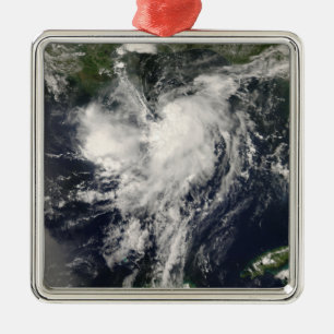 Tropical Storm Edouard Metal Tree Decoration