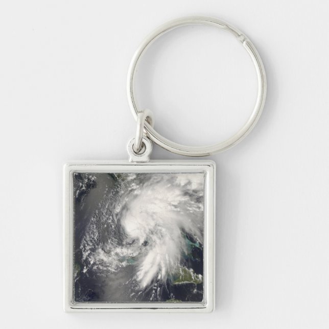 Tropical Storm Fay 2 Key Ring (Front)