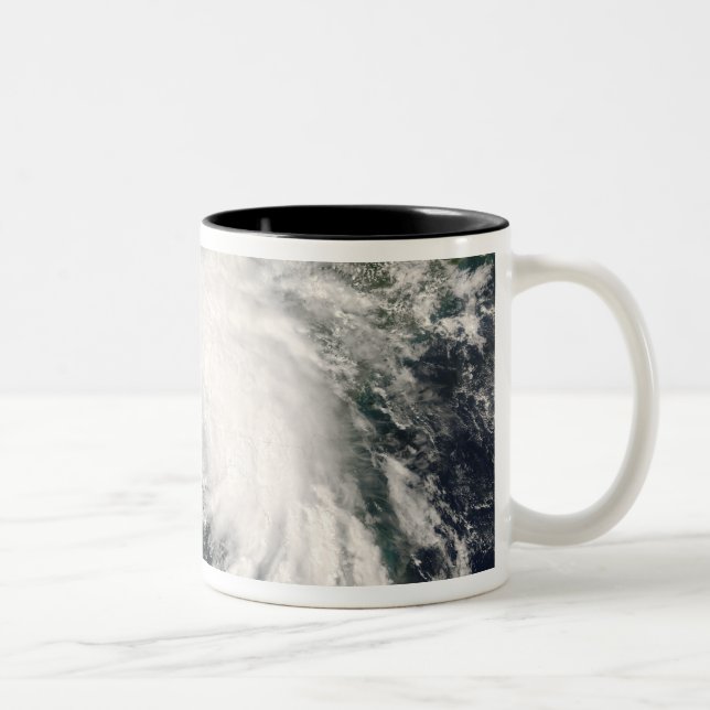 Tropical Storm Fay 3 Two-Tone Coffee Mug (Right)