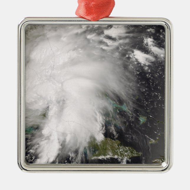 Tropical Storm Fay 5 Metal Tree Decoration (Front)