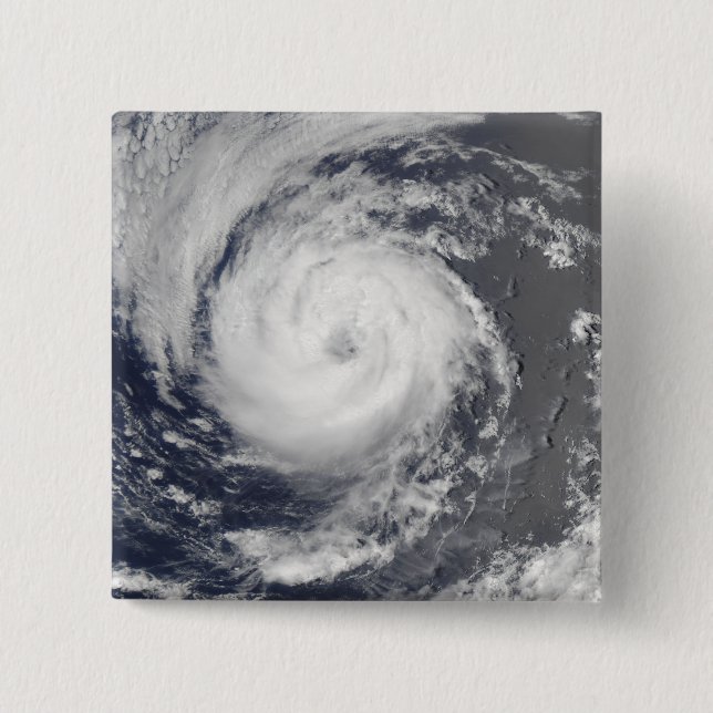 Tropical Storm Guillermo 15 Cm Square Badge (Front)