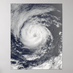 Tropical Storm Guillermo Poster