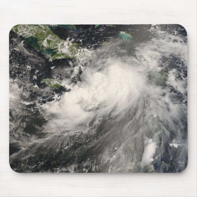 Tropical Storm Gustav in the Caribbean Sea Mouse Pad (Front)