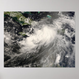 Tropical Storm Gustav in the Caribbean Sea Poster