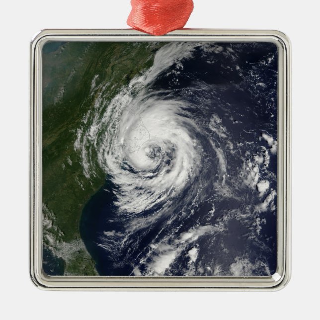 Tropical Storm Gustav Metal Ornament (Front)