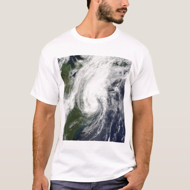 Tropical Storm Hanna over the East Coast 2 T-Shirt (Front)