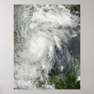 Tropical Storm Hermine in the Gulf of Mexico Poster