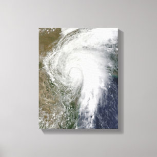 Tropical Storm Hermine over Texas Canvas Print