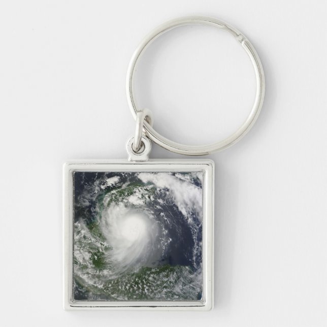 Tropical Storm Karl over the Yucatan Peninsula Key Ring (Front)