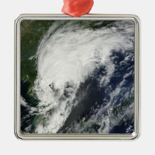 Tropical Storm Kompasu Metal Ornament