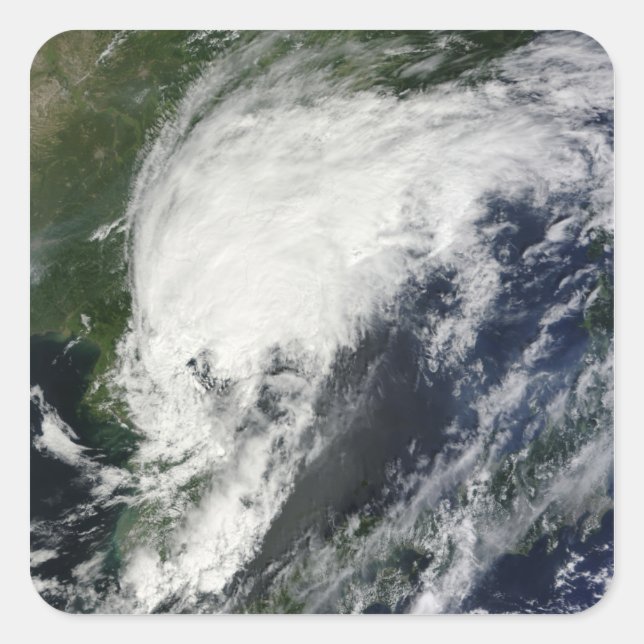 Tropical Storm Kompasu Square Sticker (Front)