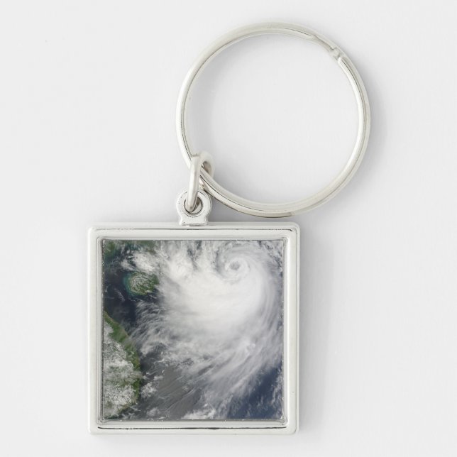Tropical Storm Koppu nearing landfall Key Ring (Front)