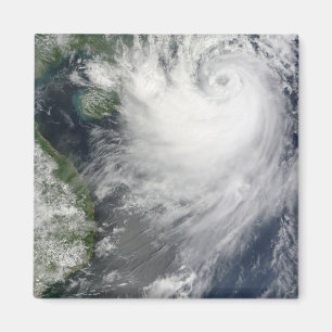 Tropical Storm Koppu nearing landfall Magnet