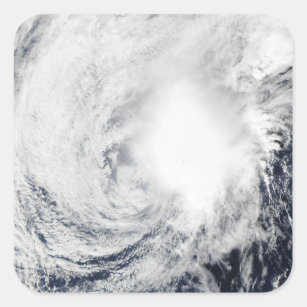 Tropical Storm Nida southeast of Kadena Square Sticker