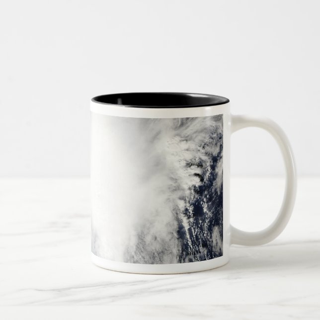 Tropical Storm Nida southeast of Kadena Two-Tone Coffee Mug (Right)