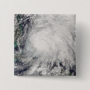 Tropical Storm Noel over the Bahamas 15 Cm Square Badge