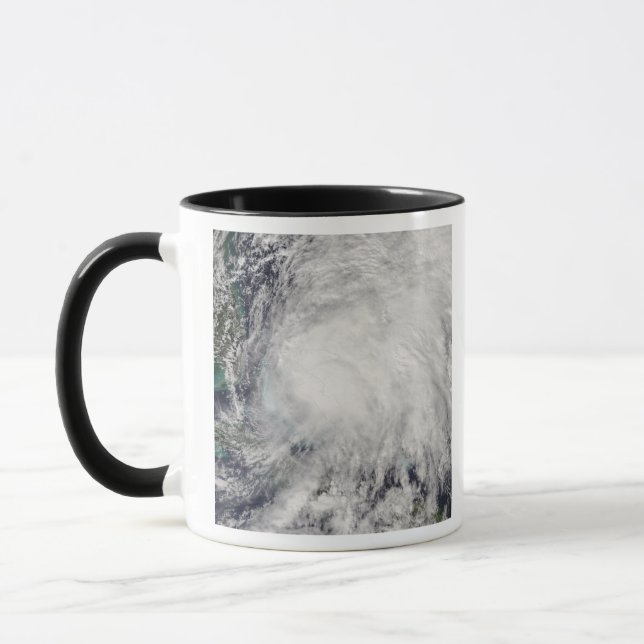 Tropical Storm Noel over the Bahamas Mug (Left)