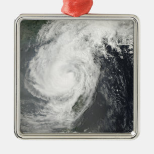 Tropical Storm Parm Metal Ornament
