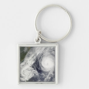 Tropical Storm Parma and Super Typhoon Melor Key Ring
