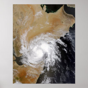 Tropical Storm Three in the northern Indian Oce Poster