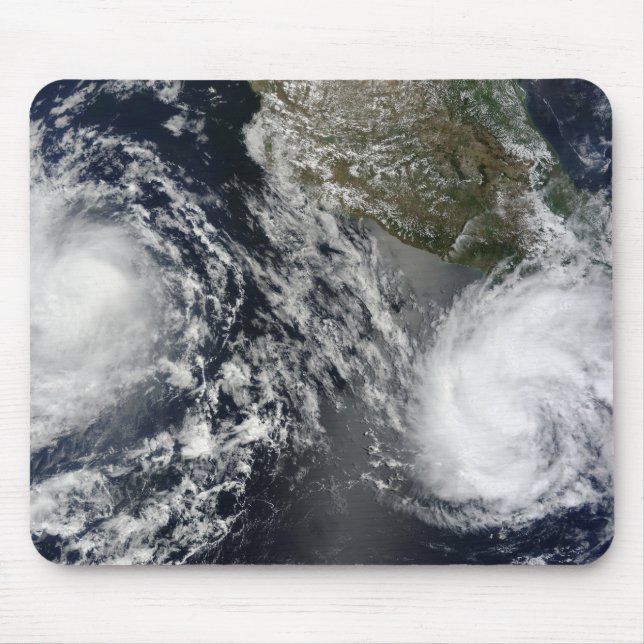 Tropical Storms Blas and Celia Mouse Pad (Front)