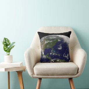 Tropical Storms On Planet Earth. Cushion