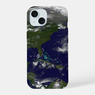 Tropical Storms On Planet Earth. iPhone 15 Case