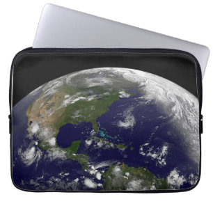 Tropical Storms On Planet Earth. Laptop Sleeve