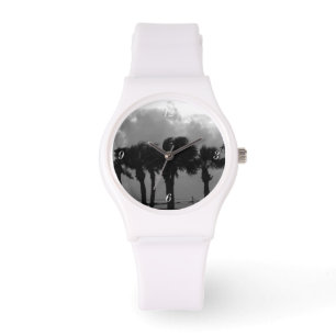Tropical Stormy Skies Grayscale Watch