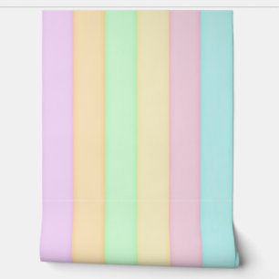 Tropical Stripe Wallpaper