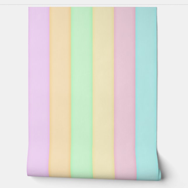 Tropical Stripe Wallpaper (Unrolling)