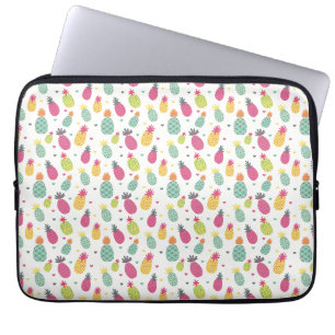Tropical Summer Fruit Pineapple pattern Laptop Sleeve