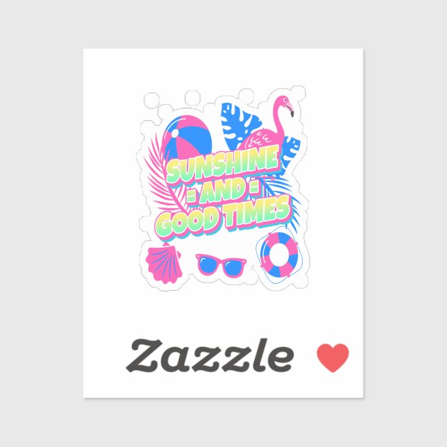 Tropical Summer Fun Vibes (Sheet)