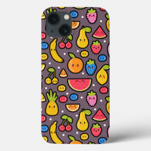 Tropical Summer Holiday Beach Party Pattern iPhone 13 Case