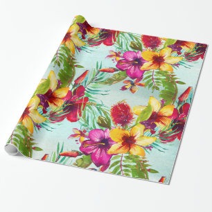 Tropical Summer pattern Wrapping Paper