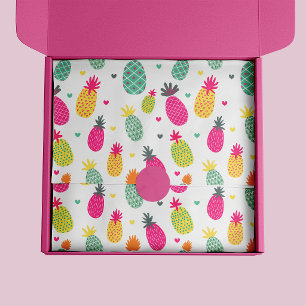Tropical Summer Pineapple pattern Tissue Paper