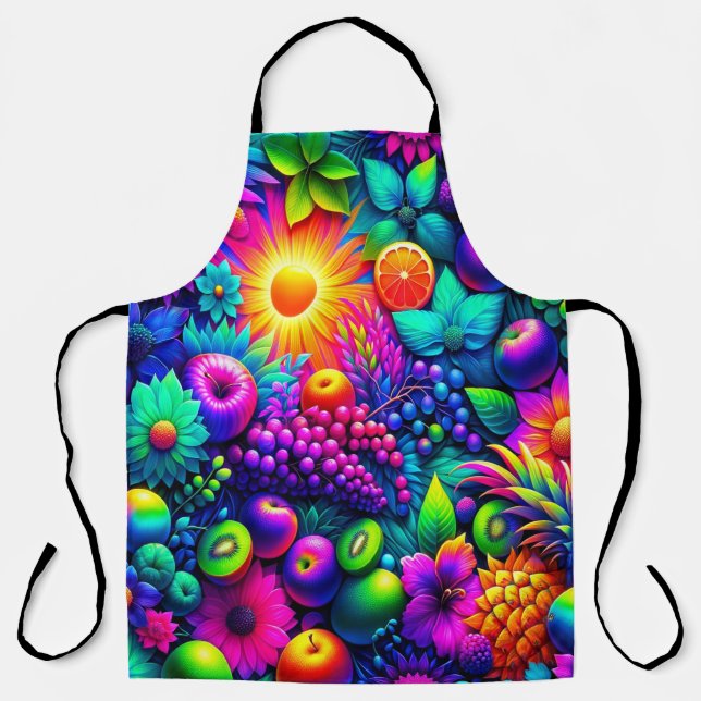 Tropical Summer Splash Apron (Front)