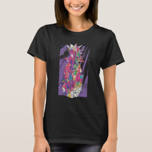 Tropical Summer Vacation Exotic Fruit Colourful Pi T-Shirt