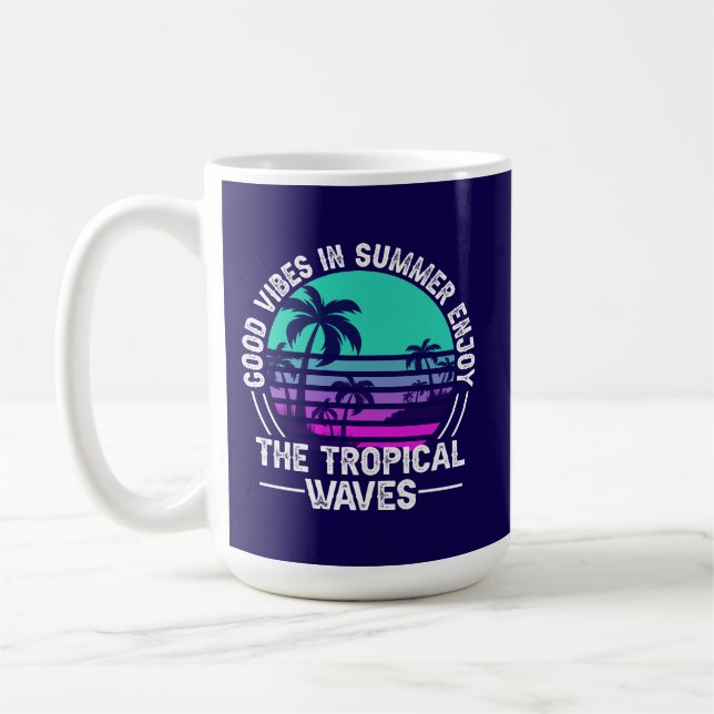 Tropical Summer Vibes-82646 Coffee Mug (Left)