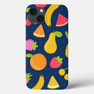Tropical Summer Waves Beach Party Pattern iPhone 13 Case