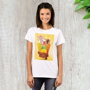Tropical Summer Womens T-Shirt