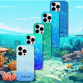 Tropical sun and Light Crystal clear water Case-Mate iPhone 14 Pro Case